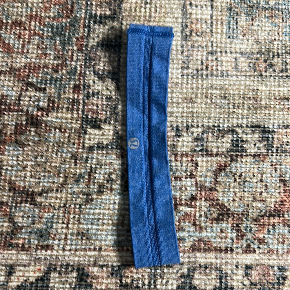 Blue Headband with Logo